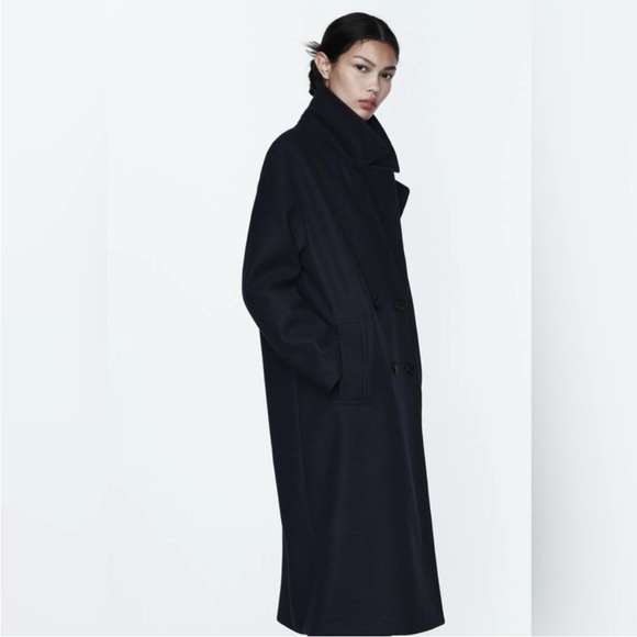 NEW. Zara Soft Oversized Coat. NWT - Picture 6 of 12